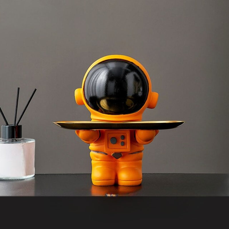 Cool Astronaut Statue Ornament Tray