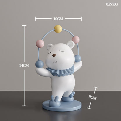 The Resin White Bear Figurines