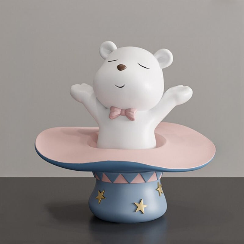 The Resin White Bear Figurines