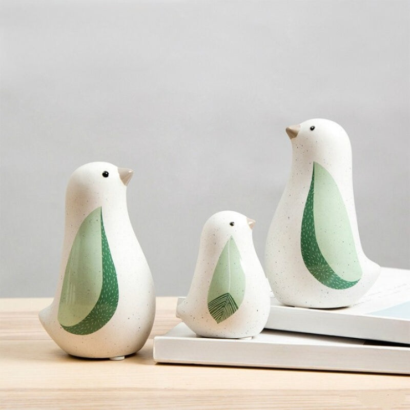 The Ceramic Bird Figurines