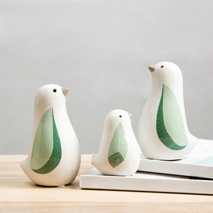 The Ceramic Bird Figurines