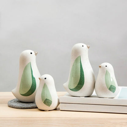 The Ceramic Bird Figurines