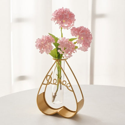 The Golden Framed Flower Vase