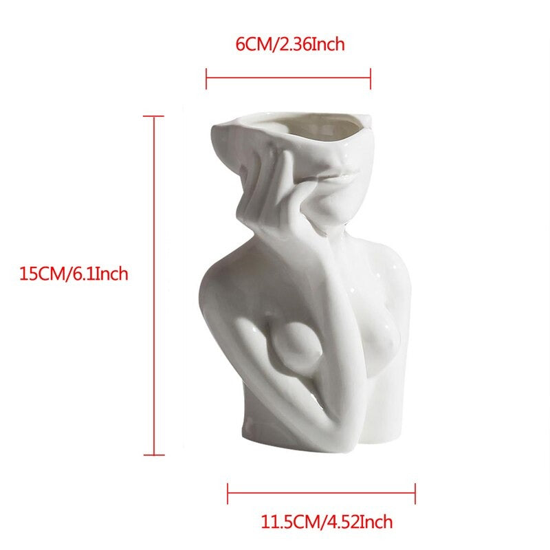 The Women Shaped Flower Vase