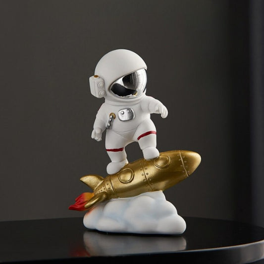 The Resin Musician Astronaut Figurines