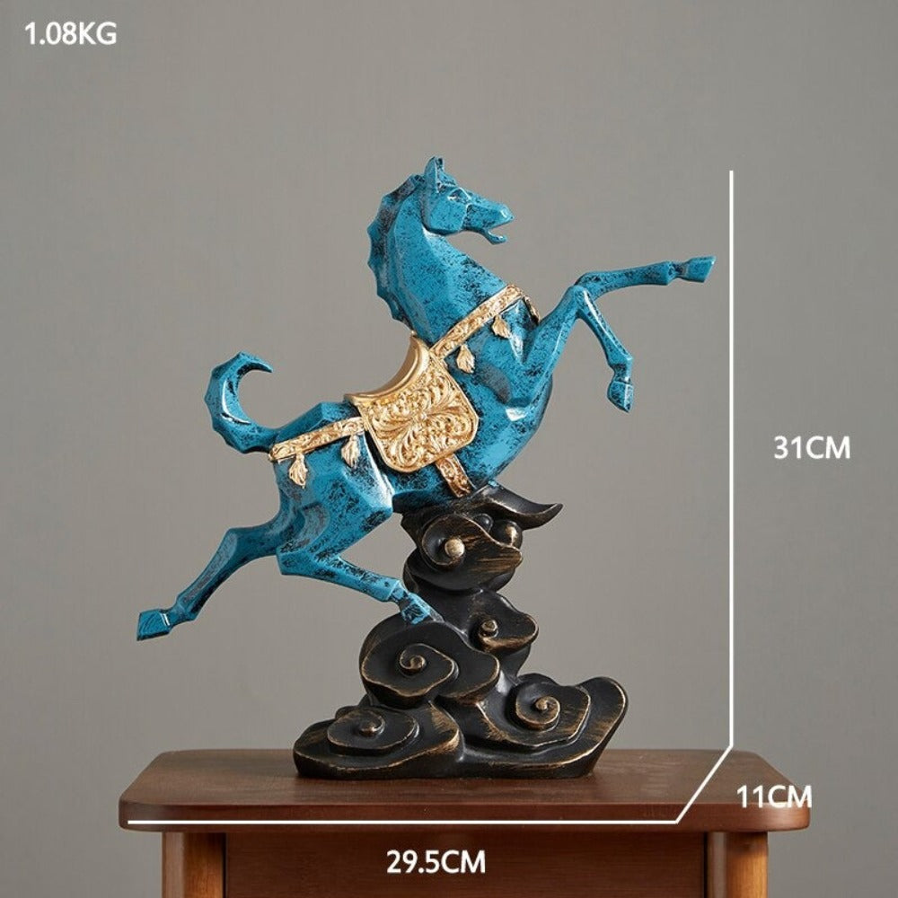 The Resin Blue Figurines