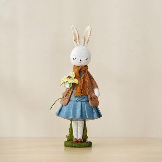 The Resin Stylish Rabbit Figurines