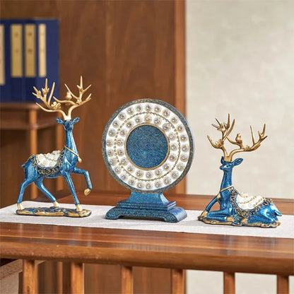 The Resin Reindeer Figurines