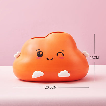 The Colorful Cloud Tissue Box