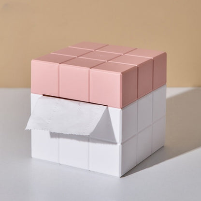 The Rubik's Cube Tissue Box