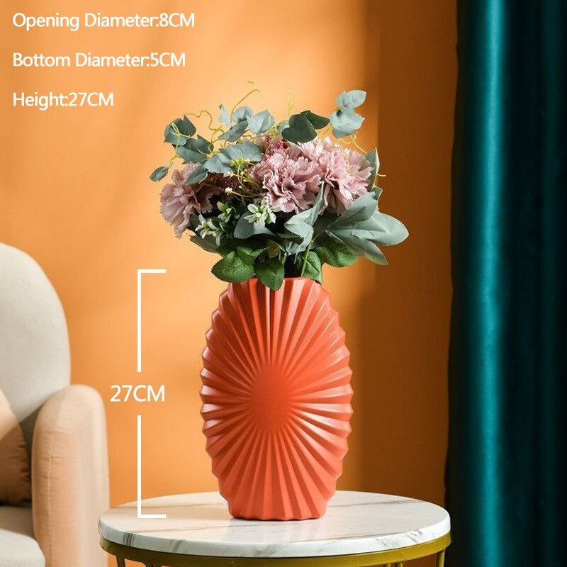 The Designer Plastic Flower Vase