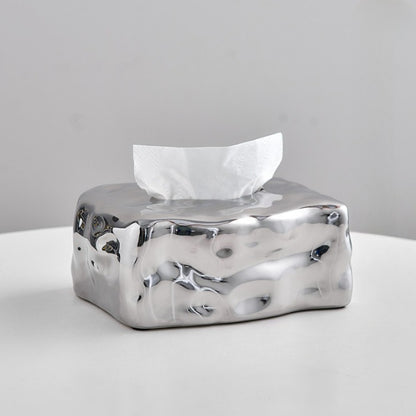 The Porcelain Rectangle Tissue Box