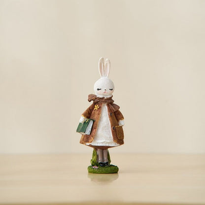 The Resin Stylish Rabbit Figurines