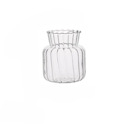 The Clear Glass Decorative Vase