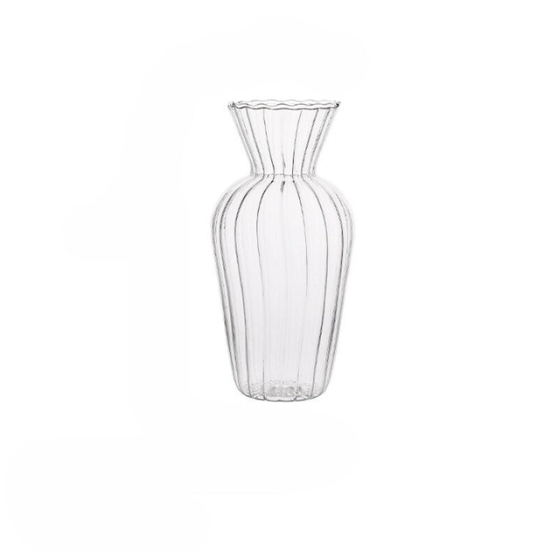 The Clear Glass Decorative Vase