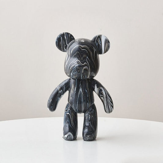 The Resin Dyeing Bear Figurines