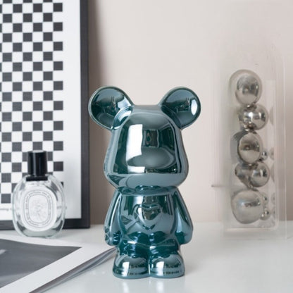 The Ceramic And Enamel Bear Figurines