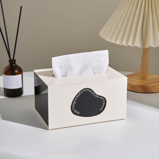 The Acryl White Tissue Box