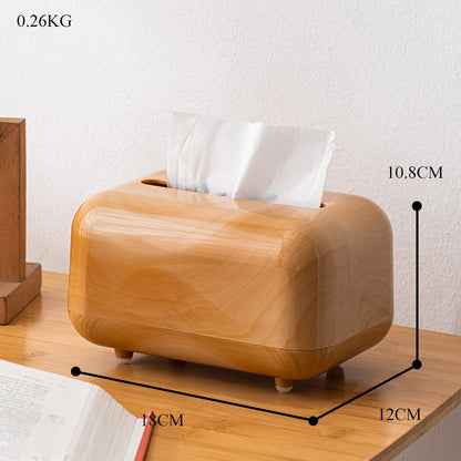 The Wooden Finish Tissue Box