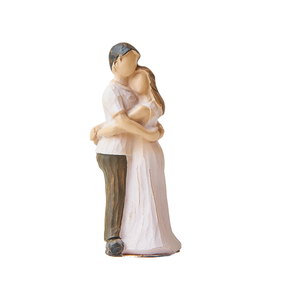 Faithful Figurine Resin Sculpture Valentine's