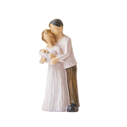 Faithful Figurine Resin Sculpture Valentine's