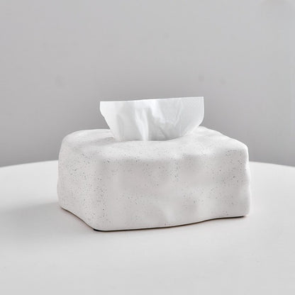 The Porcelain Rectangle Tissue Box