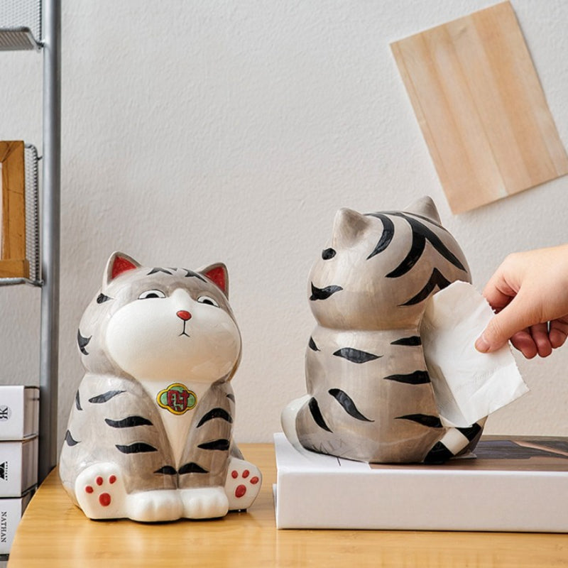 The Cat Tissue Box