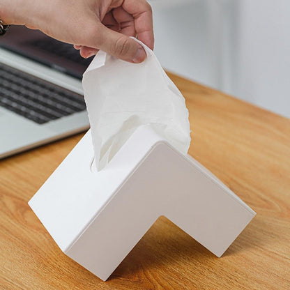 The Right Angle Tissue Box