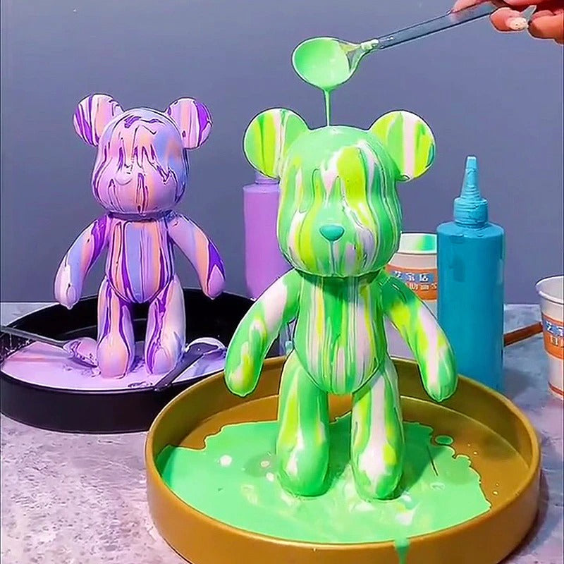 The DIY Fluid Bear Figurines