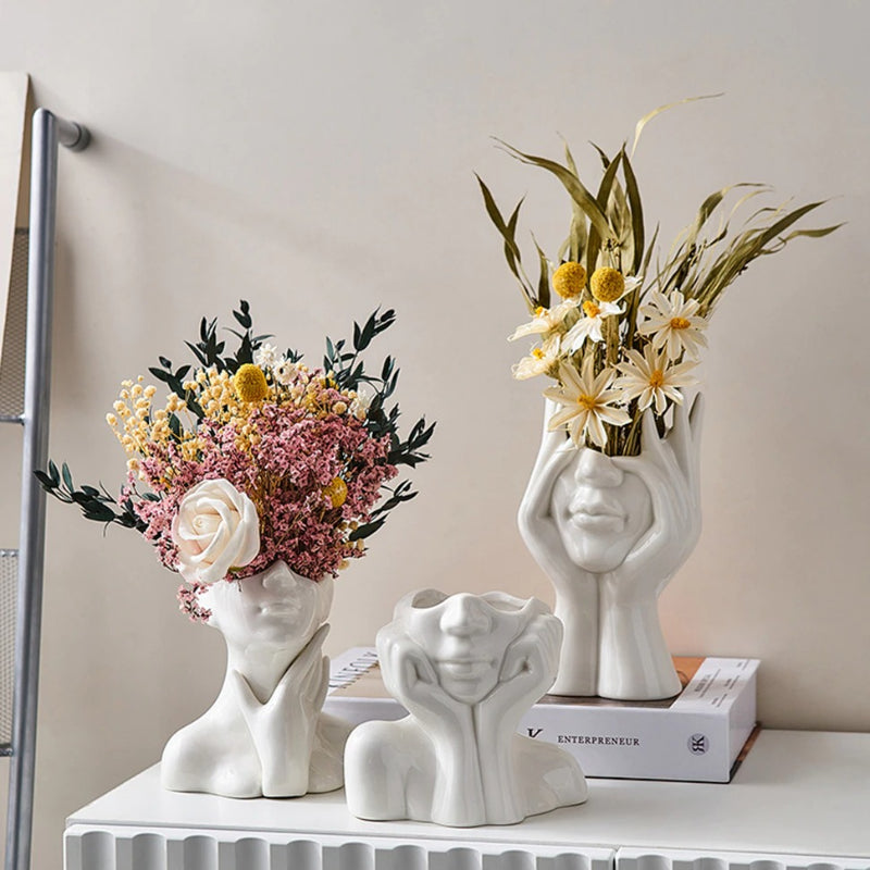 The Women Shaped Flower Vase