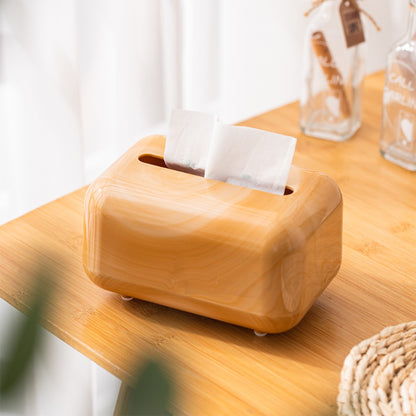 The Wooden Finish Tissue Box